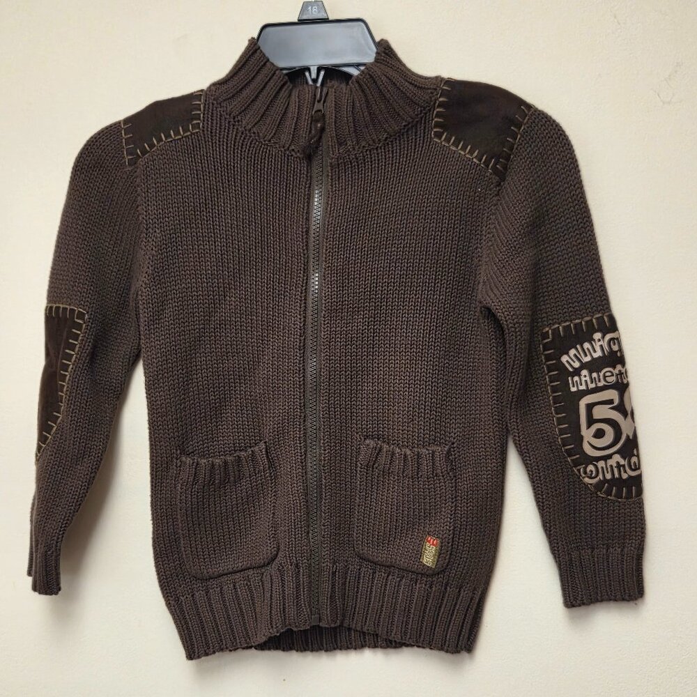 2 Boys Jackets Cardigans with zippers from Germany (EU 116) US 4-5 yr